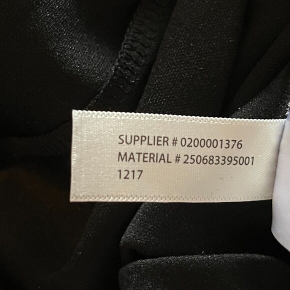 Lauren Ralph Lauren Black Boho Floral Shift Dress Womens 10 Puff Ruffle Sleeve - Picture 6 of 6